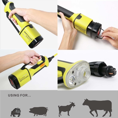 4.2V Compact Electric Livestock Prod Rechargeable 111cm Waterproof Plastic