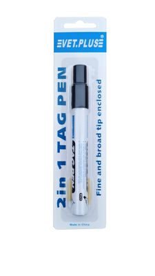 Waterproof Livestock Identification Mark Pens Plastic Animal Ear Tag