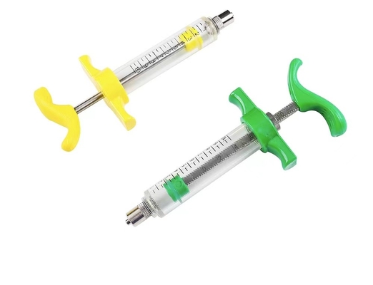 10ml 20ml 30ml 50ml Automatic Injection Veterinary Plastic Steel Syringe for Cattle Sheep Pig