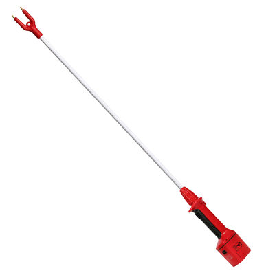 43inch Livestock Electric Shocker Red Rechargeable Cattle Prods 1.0kg