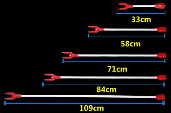 PP 0.1KG Electric Cattle Prod Stick Red Replacement 28inch Shaft