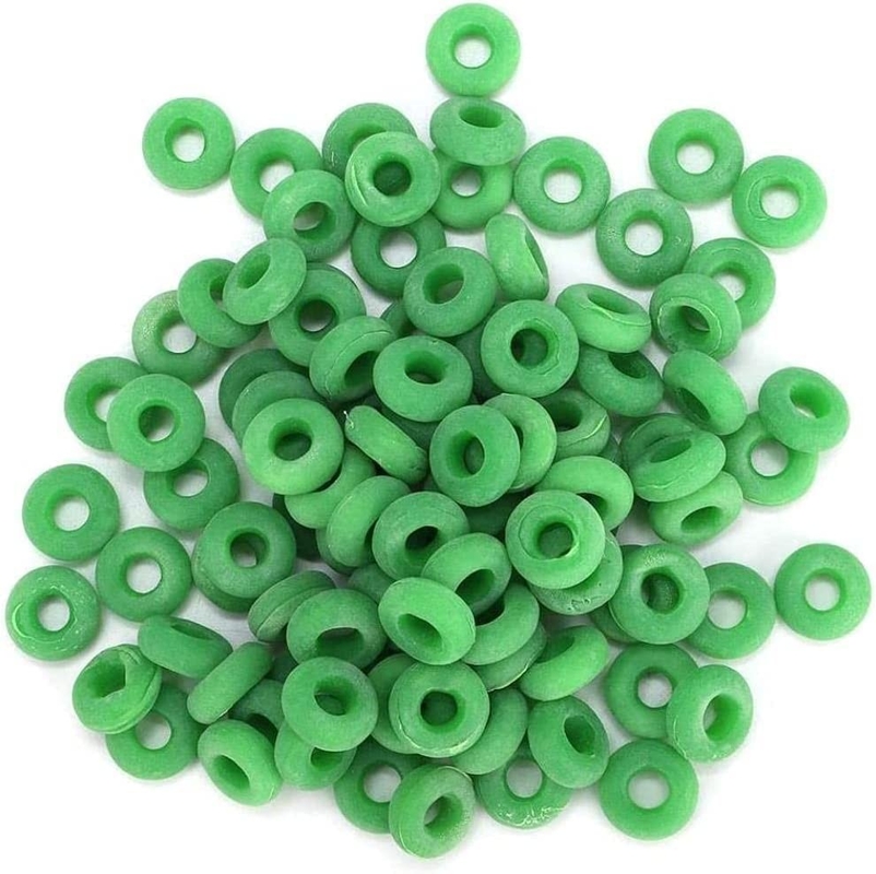 Latex Castration Rings Bands For Goat And Other Animal 100pcs Per Bag color green