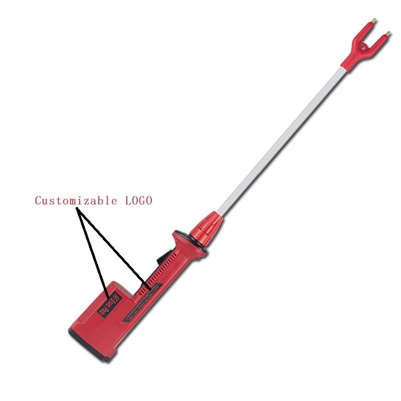 Red 5200mah Rechargeable Cattle Prod 98cm Electric Cow Prodder