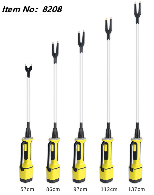 58cm Cattle Electric Shocker Yellow 10000V Rechargeable With Antislip Handle